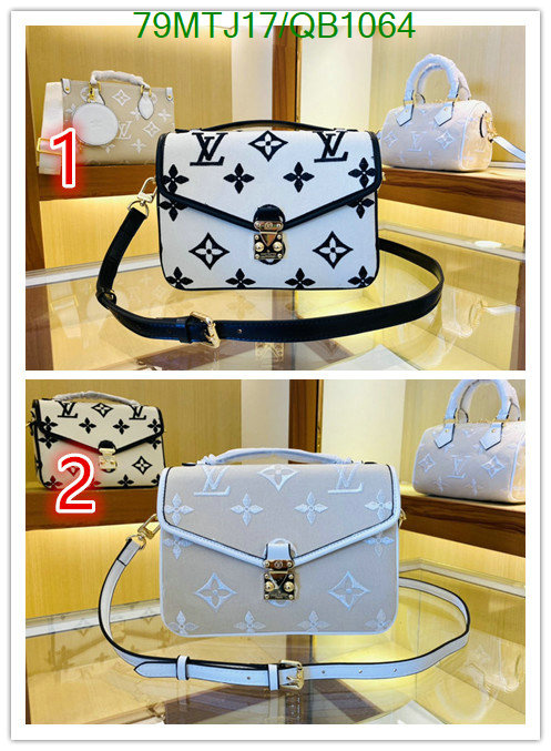 LV Bag-(4A)-Pochette MTis Bag-Twist- Code: QB1064 $: 79USD