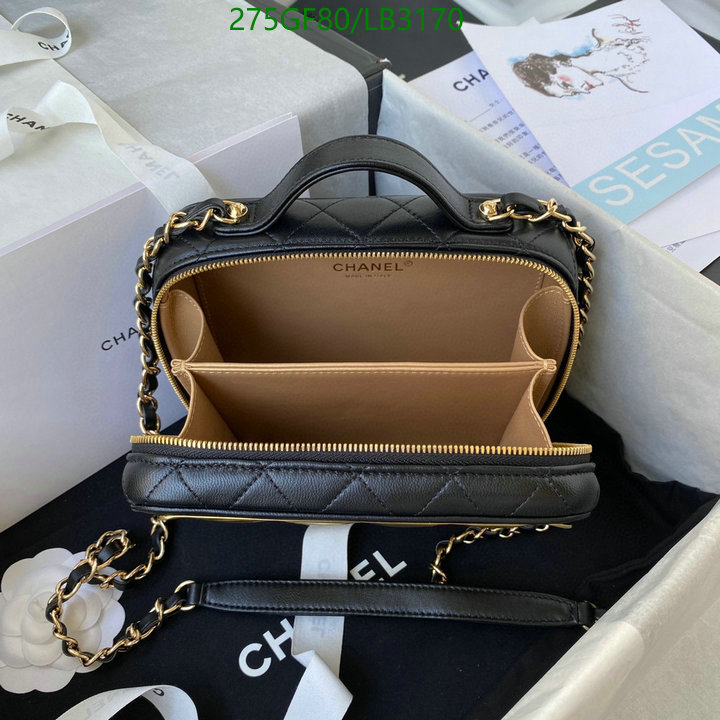 Chanel Bag-(Mirror)-Diagonal- Code: LB3170 $: 275USD