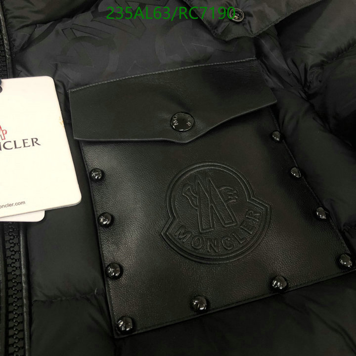 Down jacket Men-Moncler Code: RC7190 $: 235USD