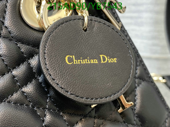 Dior Bag-(Mirror)-Lady- Code: YB7543 $: 215USD