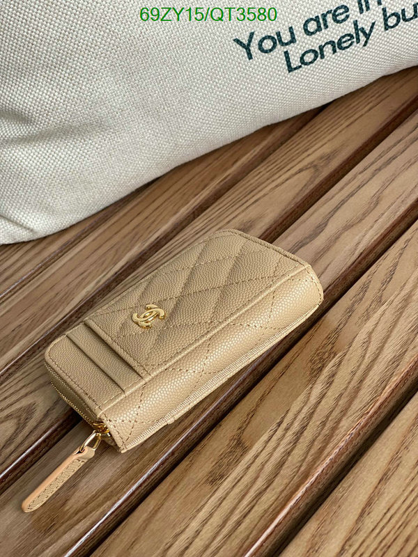 Chanel Bags-(4A)-Wallet- Code: QT3580 $: 69USD