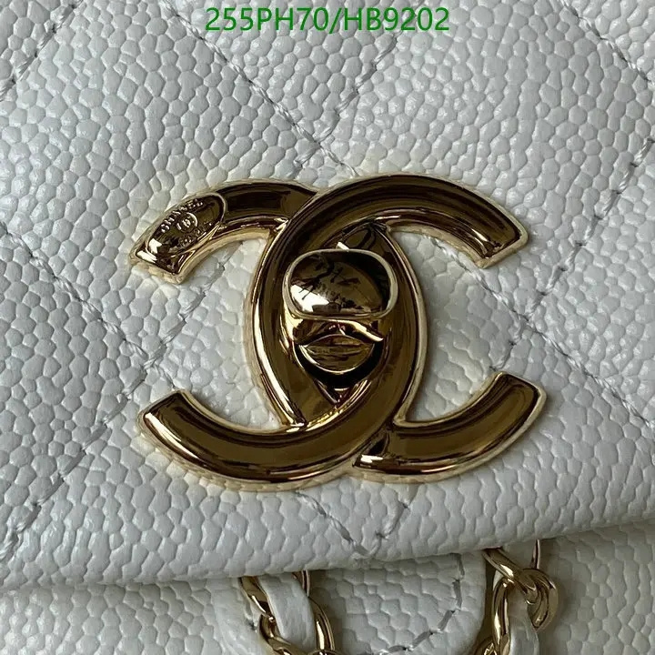 Chanel Bag-(Mirror)-Backpack- Code: HB9202 $: 255USD