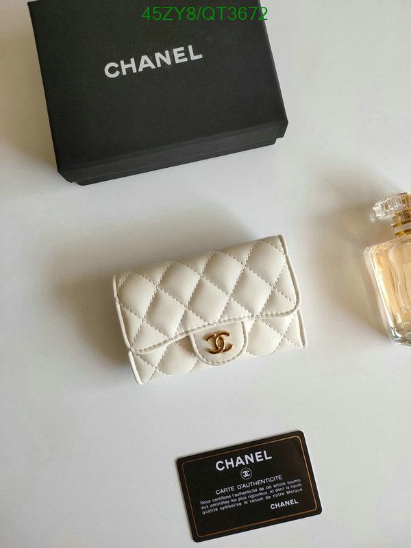 Chanel Bags-(4A)-Wallet- Code: QT3672 $: 45USD