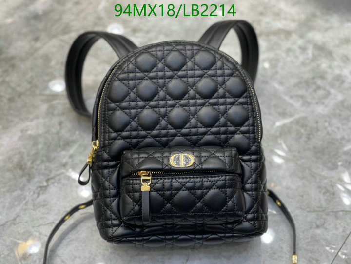 Dior Bags-(4A)-Backpack- Code: LB2214 $: 94USD