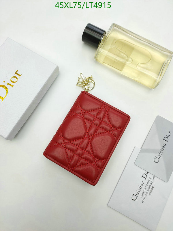 Dior Bags-(4A)-Wallet- Code: LT4915 $: 45USD