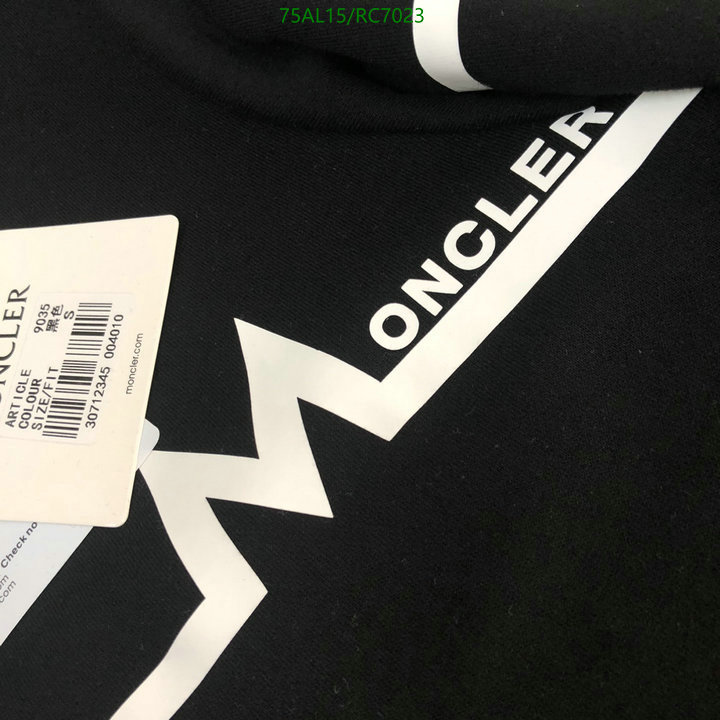 Clothing-Moncler Code: RC7023 $: 75USD