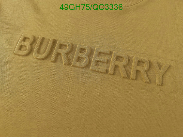 Clothing-Burberry Code: QC3336 $: 49USD