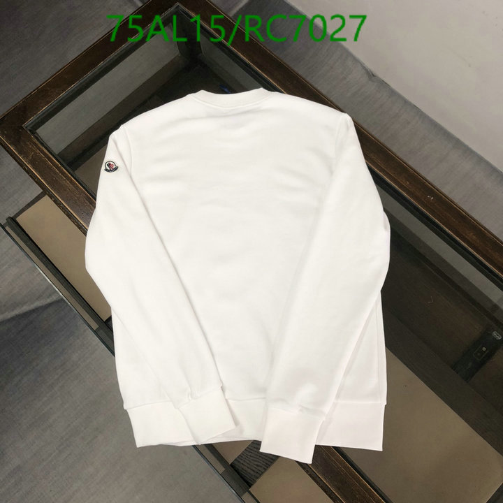 Clothing-Moncler Code: RC7027 $: 75USD