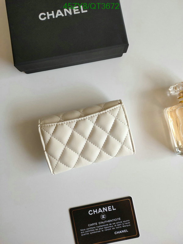 Chanel Bags-(4A)-Wallet- Code: QT3672 $: 45USD