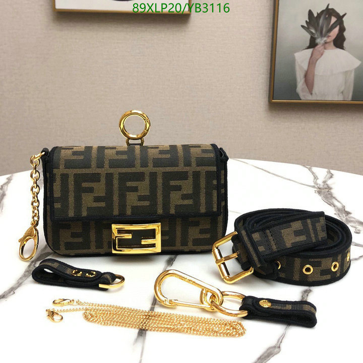 Fendi Bag-(4A)-Diagonal- Code: YB3116 $: 89USD