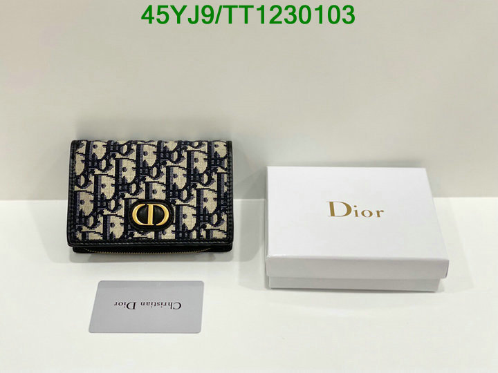 Dior Bags-(4A)-Wallet- Code: TT1230103 $: 45USD