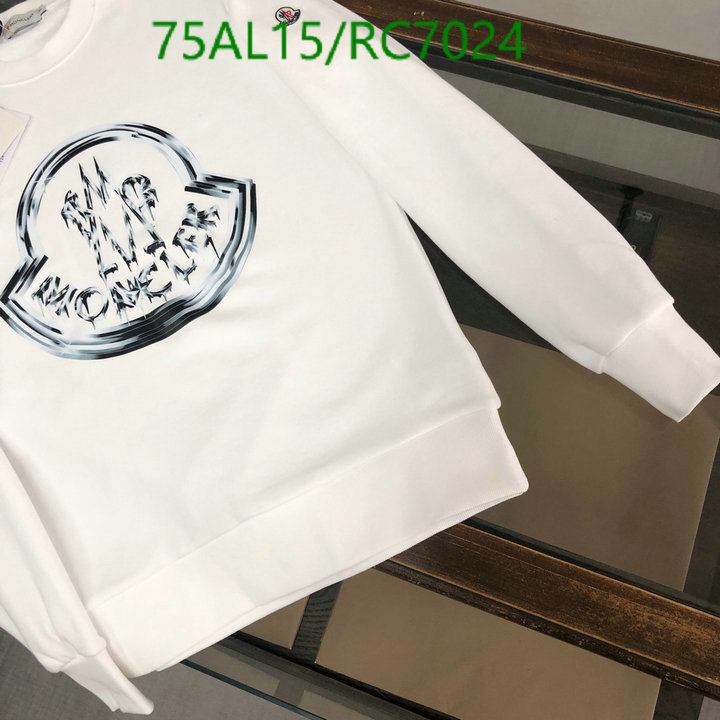 Clothing-Moncler Code: RC7024 $: 75USD