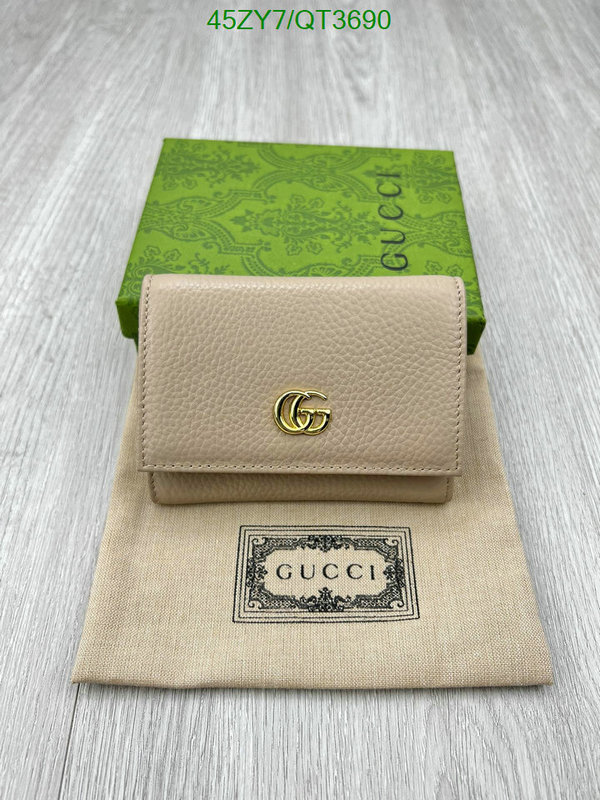 Gucci Bag-(4A)-Wallet- Code: QT3690 $: 45USD