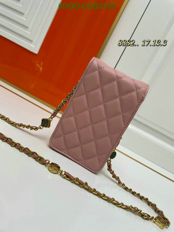 Chanel Bags-(4A)-Diagonal- Code: QB3195 $: 65USD