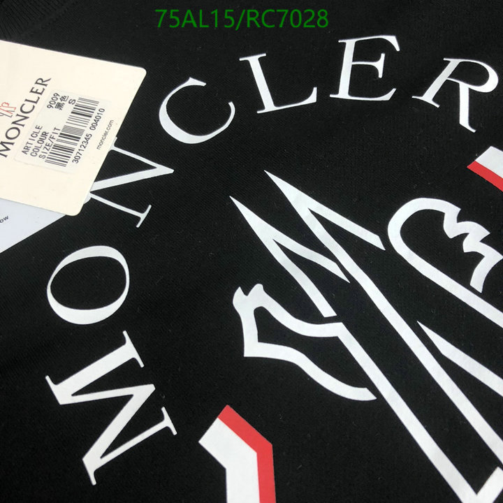 Clothing-Moncler Code: RC7028 $: 75USD