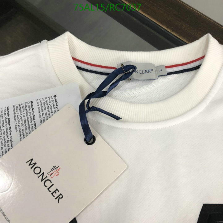 Clothing-Moncler Code: RC7037 $: 75USD