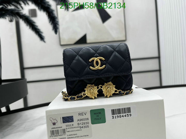 Chanel Bag-(Mirror)-Diagonal- Code: QB2134 $: 215USD