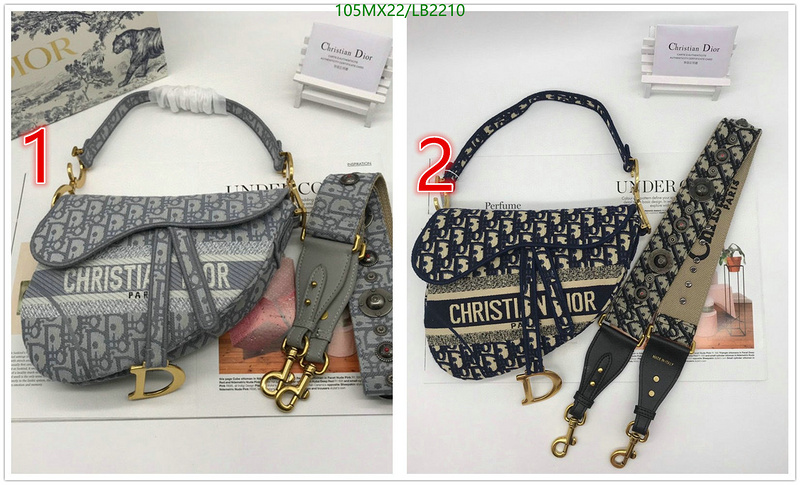 Dior Bag-(4A)-Saddle- Code: LB2210 $: 105USD