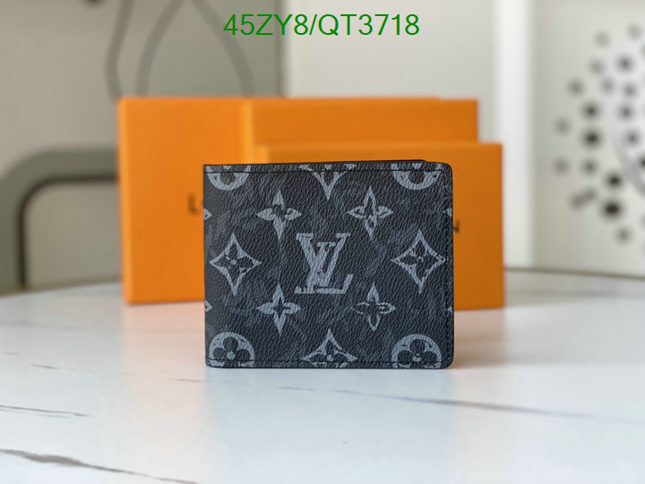 LV Bag-(4A)-Wallet- Code: QT3718 $: 45USD