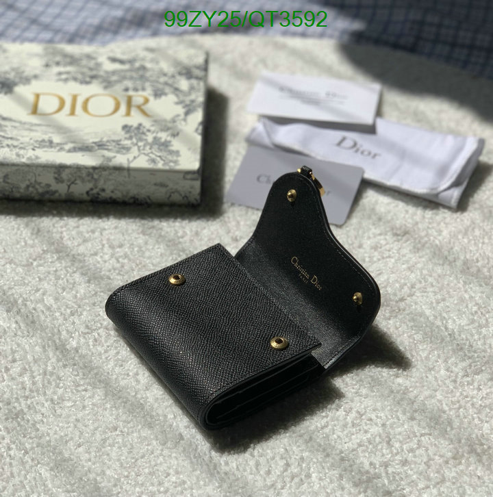 Dior Bag-(4A)-Wallet- Code: QT3592 $: 99USD