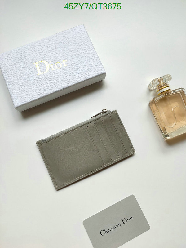 Dior Bag-(4A)-Wallet- Code: QT3675 $: 45USD