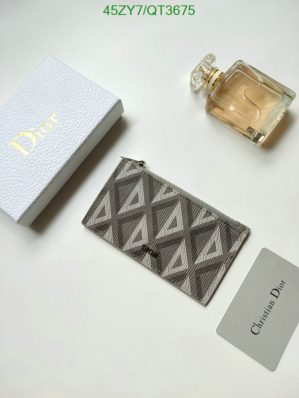 Dior Bag-(4A)-Wallet- Code: QT3675 $: 45USD