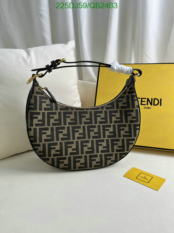 Fendi Bag-(Mirror)-Graphy-Cookie- Code: QB2463 $: 225USD