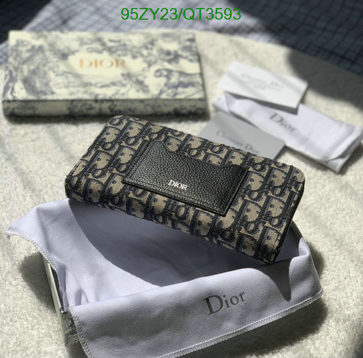 Dior Bag-(4A)-Wallet- Code: QT3593 $: 95USD