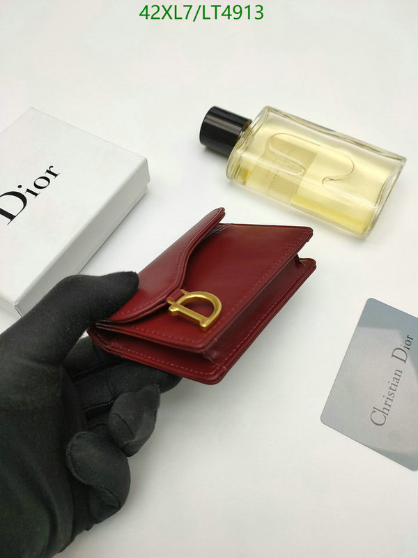 Dior Bag-(4A)-Wallet- Code: LT4913 $: 42USD
