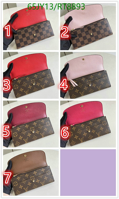 LV Bag-(Mirror)-Wallet- Code: RT8893 $: 65USD