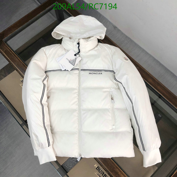 Down jacket Men-Moncler Code: RC7194 $: 209USD