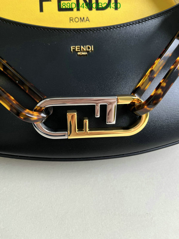 Fendi Bag-(Mirror)-Handbag- Code: QB2430 $: 189USD