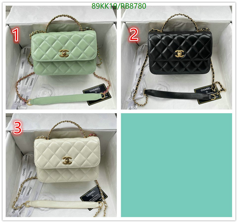 Chanel Bags-(4A)-Diagonal- Code: RB8780 $: 89USD