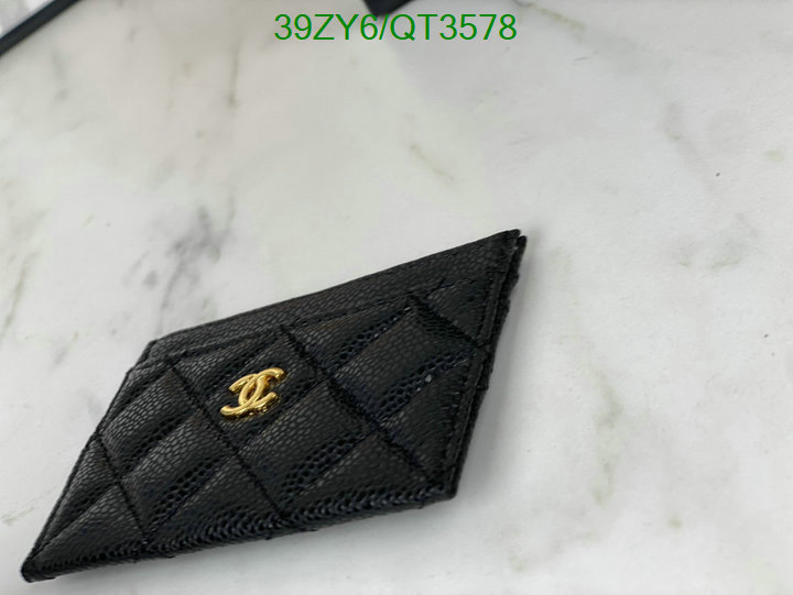 Chanel Bags-(4A)-Wallet- Code: QT3578 $: 39USD