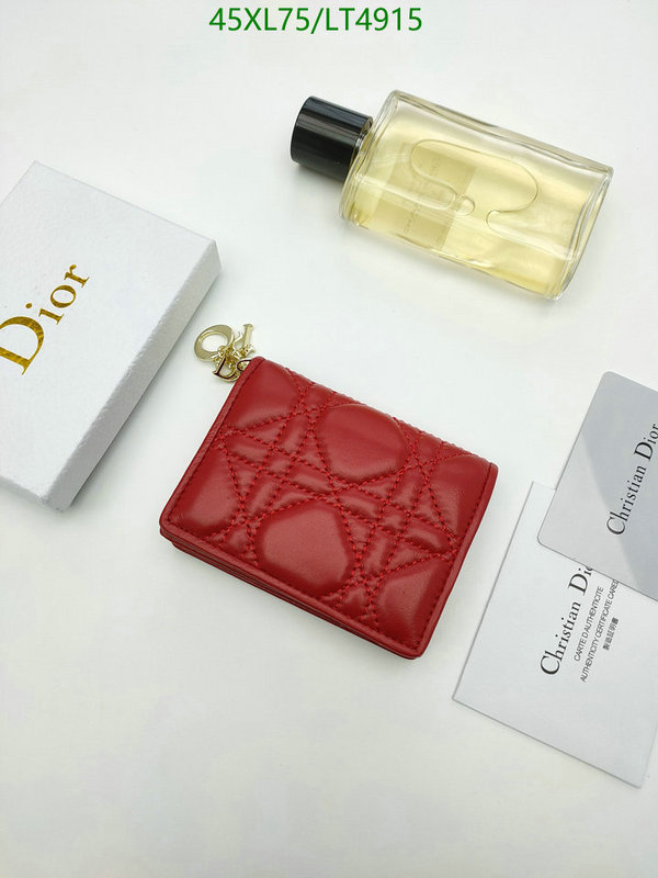 Dior Bags-(4A)-Wallet- Code: LT4915 $: 45USD