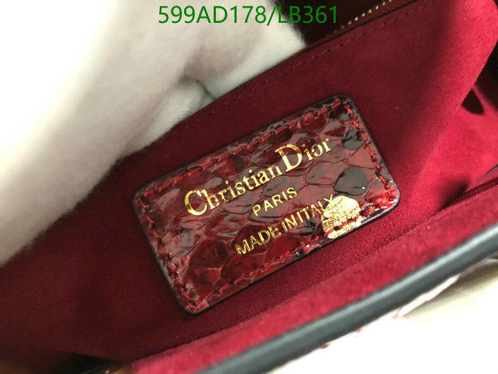 Dior Bag-(Mirror)-Lady- Code: LB361 $: 599USD