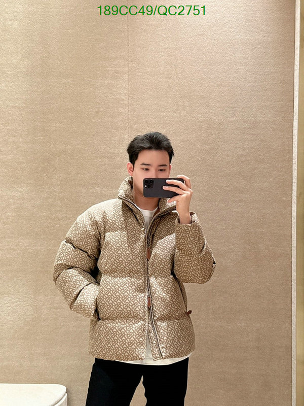 Down jacket Men-Burberry Code: QC2751 $: 189USD