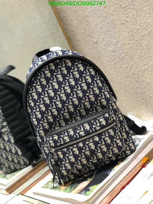 Dior Bag-(Mirror)-Backpack- Code: DOB062747 $: 159USD