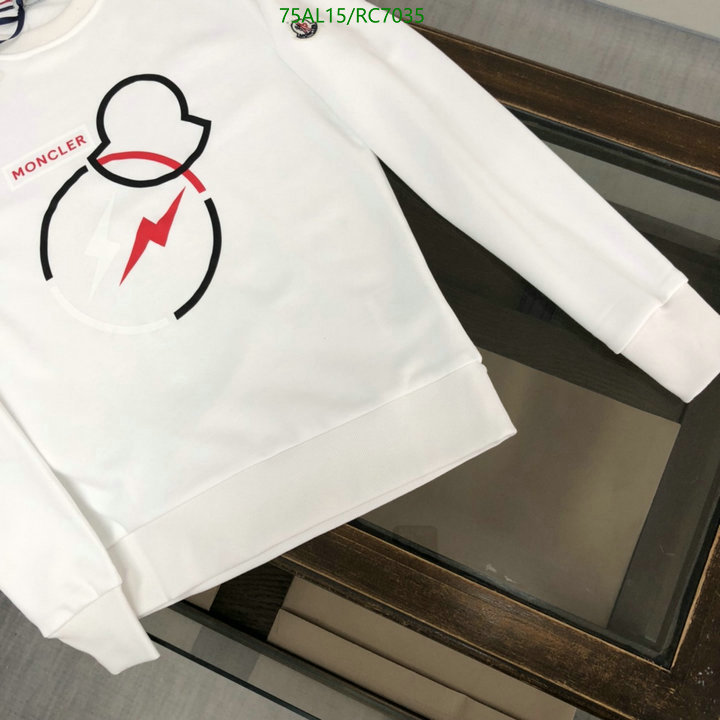 Clothing-Moncler Code: RC7035 $: 75USD