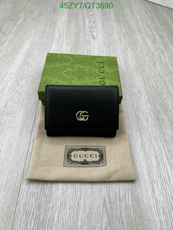 Gucci Bag-(4A)-Wallet- Code: QT3690 $: 45USD