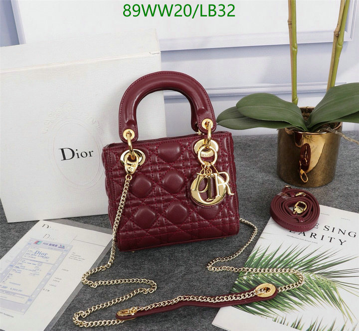 DiorBag-(4A)-Lady- Code: LB32 $: 89USD