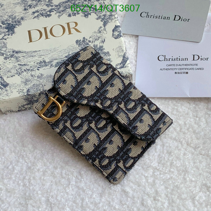 Dior Bag-(4A)-Wallet- Code: QT3607 $: 65USD