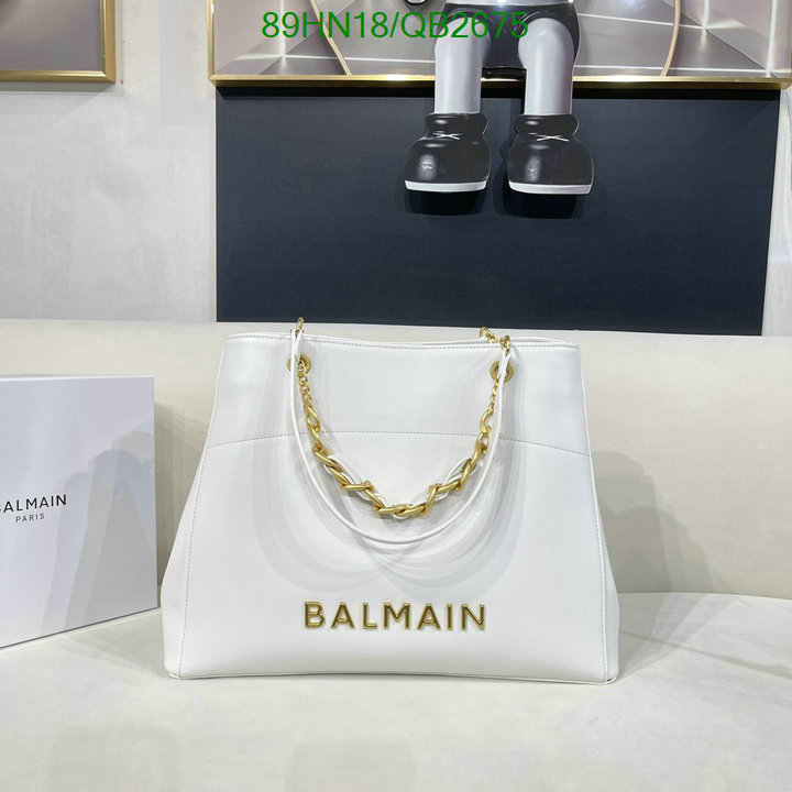 Balmain Bag-(4A)-Handbag- Code: QB2675 $: 89USD