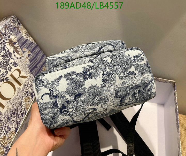 Dior Bag-(Mirror)-Backpack- Code: LB4557 $: 189USD