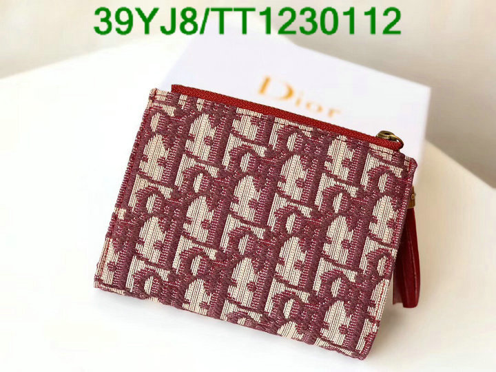 Dior Bag-(4A)-Wallet- Code: TT1230112 $: 39USD