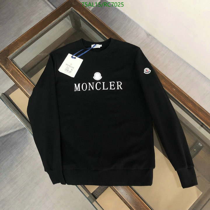 Clothing-Moncler Code: RC7025 $: 75USD