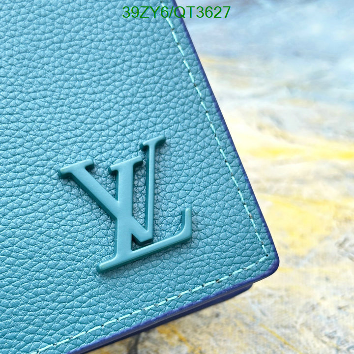 LV Bag-(4A)-Wallet- Code: QT3627 $: 39USD