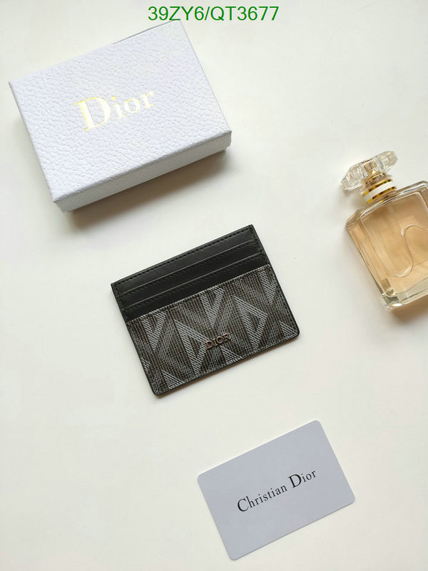 Dior Bag-(4A)-Wallet- Code: QT3677 $: 39USD