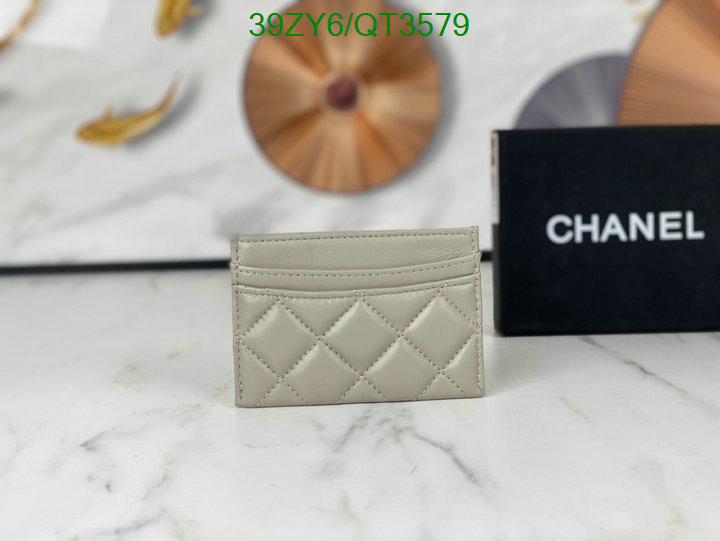 Chanel Bags-(4A)-Wallet- Code: QT3579 $: 39USD