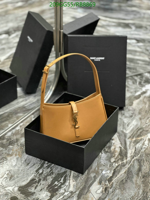 YSL Bag-(Mirror)-Handbag- Code: RB8869 $: 209USD